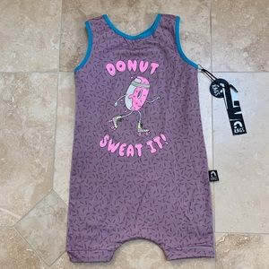 Rags to Raches Donut Romper 12-18 month